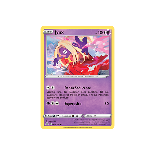 Jynx 068/196 | Cloclorinda.it