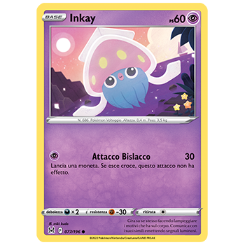 Inkay 077/196 | Cloclorinda.it