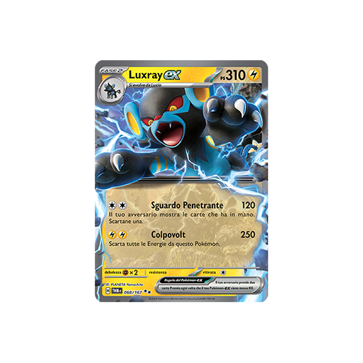 Luxray Ex 068/167 | Cloclorinda.it
