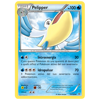 Pelipper 19/108 | Cloclorinda.it