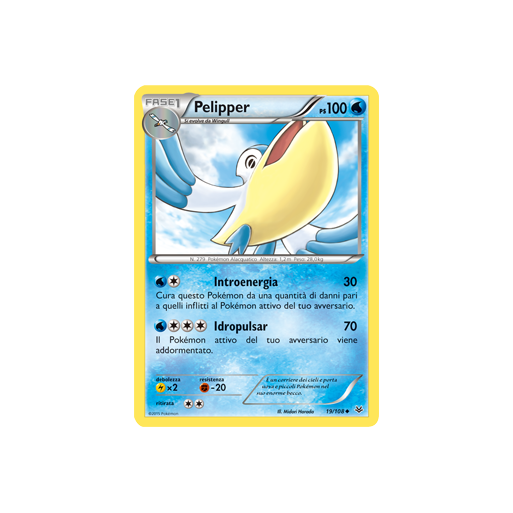 Pelipper 19/108 | Cloclorinda.it