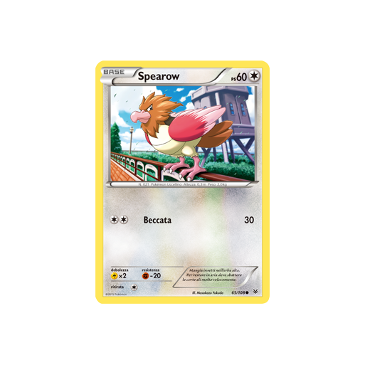 Spearow 65/108 | Cloclorinda.it