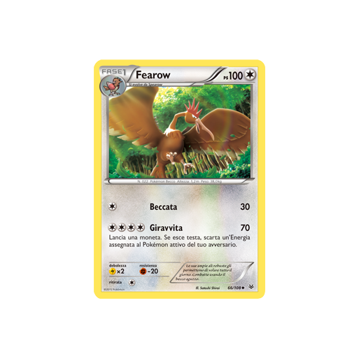 Fearow 66/108 | Cloclorinda.it