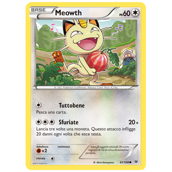 Meowth 67/108 | Cloclorinda.it