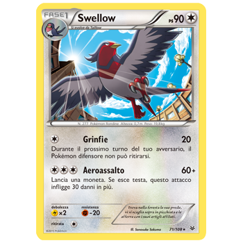 Swellow 71/108 | Cloclorinda.it