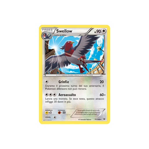 Swellow 71/108 | Cloclorinda.it