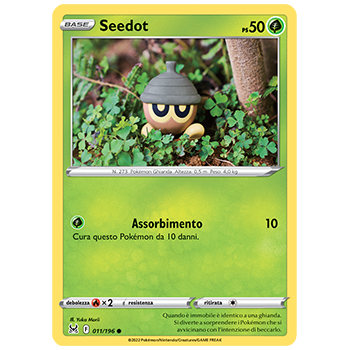 Seedot 011/196 | Cloclorinda.it