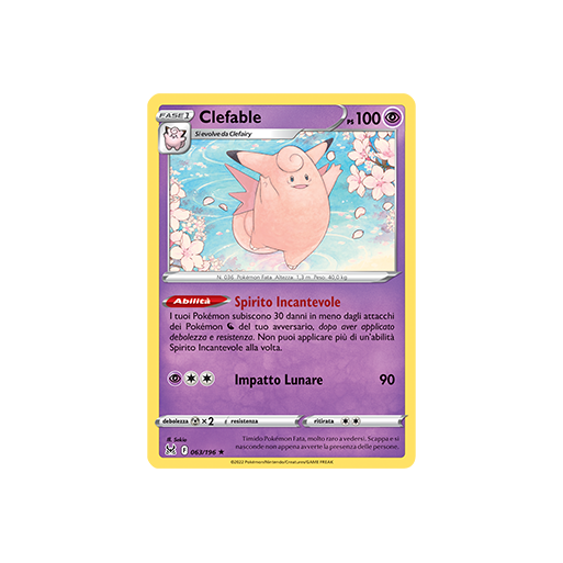 Clefable 063/196 | Cloclorinda.it