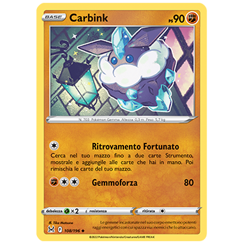 Carbink 108/196 | Cloclorinda.it