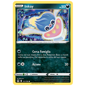Inkay 121/196 | Cloclorinda.it