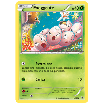 Exeggcute 1/108 | Cloclorinda.it