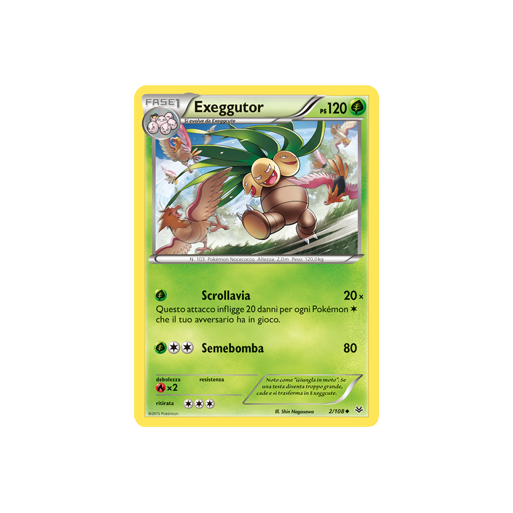 Exeggutor 2/108 | Cloclorinda.it