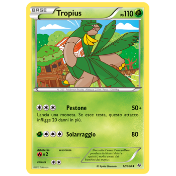 Tropius 12/108 | Cloclorinda.it