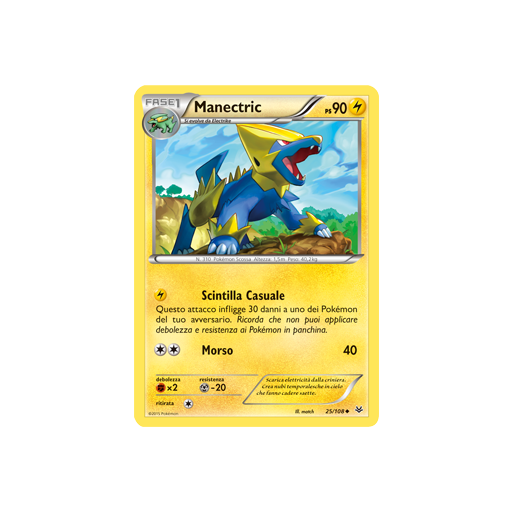 Manectic 25/108 | Cloclorinda.it