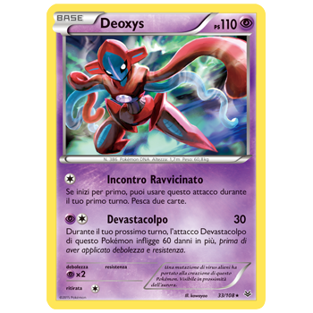 Deoxys 33/108 | Cloclorinda.it