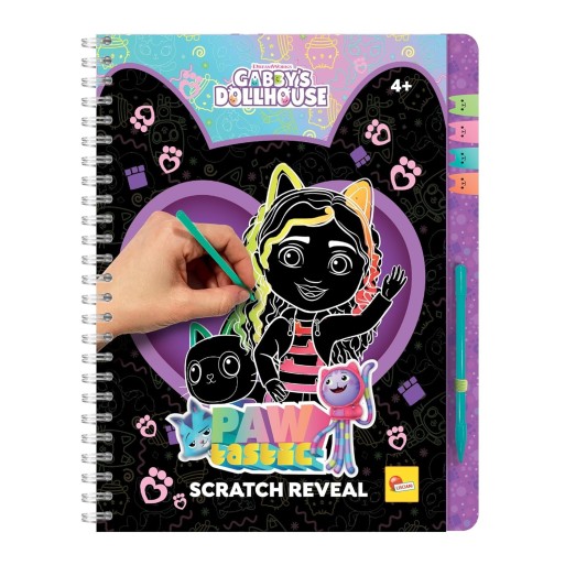 Gabby's dollhouse sketchbook pawtastic scratch reveal | Cloclorinda.it