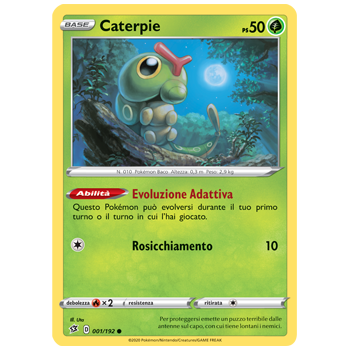 Caterpie 001/192 | Cloclorinda.it
