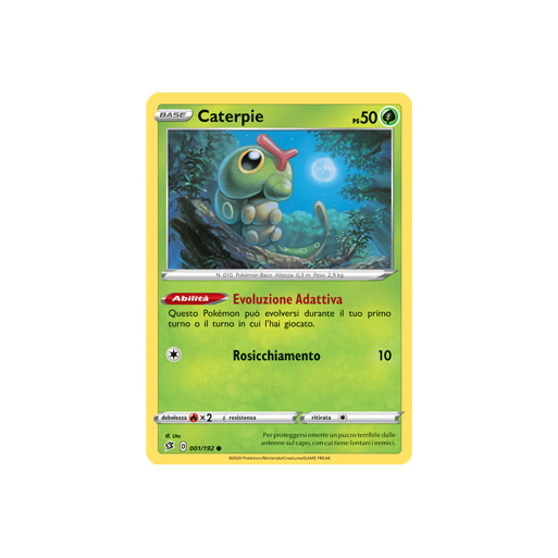 Caterpie 001/192 | Cloclorinda.it