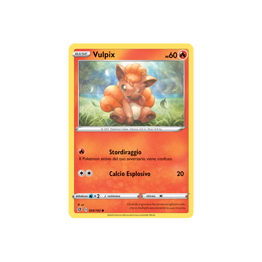 Vulpix 024/192 | Cloclorinda.it