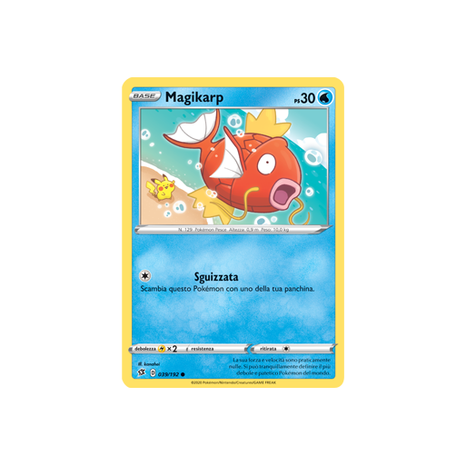 Magikarp 039/192 | Cloclorinda.it