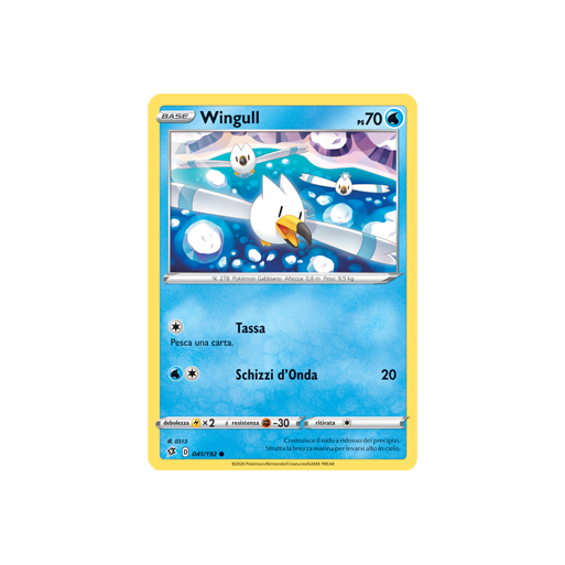 Wingull 041/192 | Cloclorinda.it