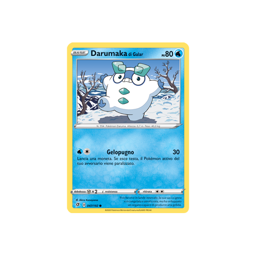 Darumaka di Galar 047/192 | Cloclorinda.it