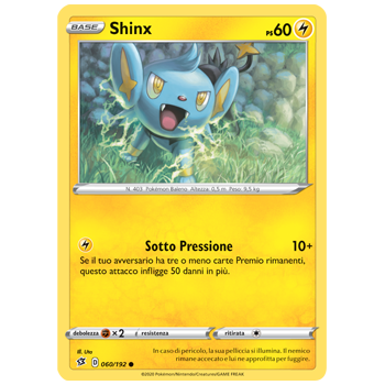 Shinx 060/192 | Cloclorinda.it