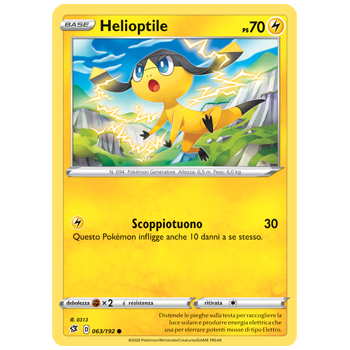 Helioptile 063/192 | Cloclorinda.it