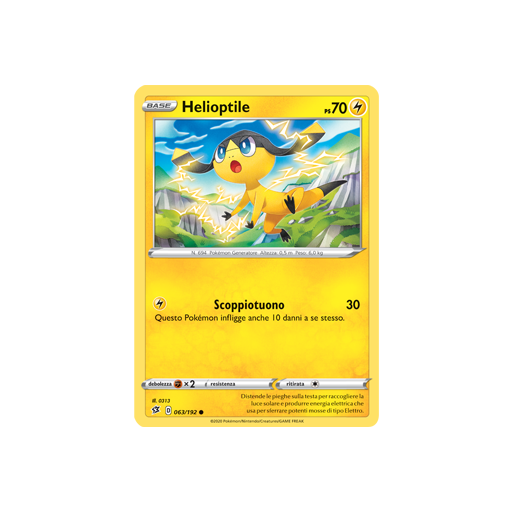 Helioptile 063/192 | Cloclorinda.it