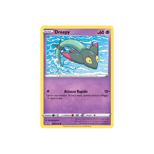 Dreepy 089/192 | Cloclorinda.it