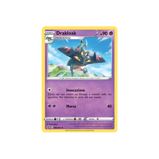 Drakloak 090/192 | Cloclorinda.it