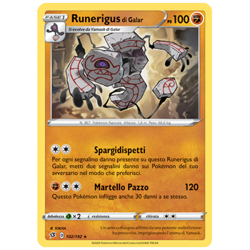 Runerigus di Galar 102/192 | Cloclorinda.it