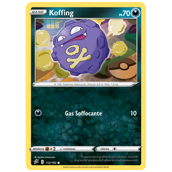 Koffing 112/192 | Cloclorinda.it