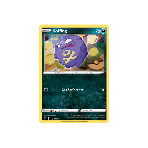 Koffing 112/192 | Cloclorinda.it