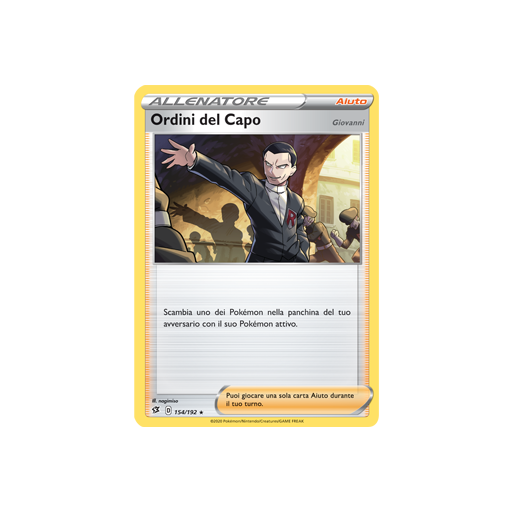 Ordini del Capo 154/192 | Cloclorinda.it