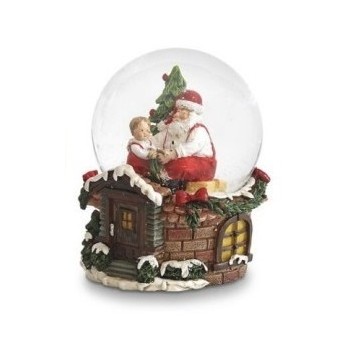 Boule De Neige Babbo Natale e Bambini | Cloclorinda.it