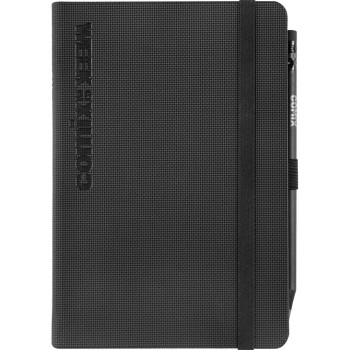 Agenda 12 Mesi 2026 Medium Settimanale - Agende COMIX Nero | Cloclorinda.it