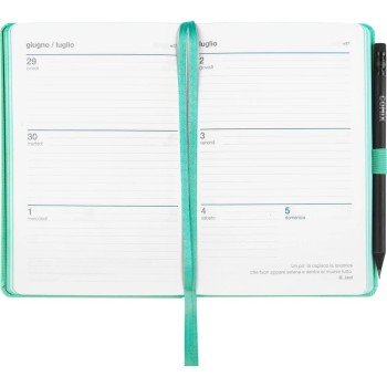 Agenda 12 Mesi 2026 Medium Settimanale - Agende COMIX Tiffany | Cloclorinda.it
