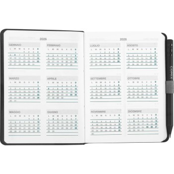 Agenda 12 Mesi 2026 Mignon Giornaliera - COMIX Special Flow | Cloclorinda.it
