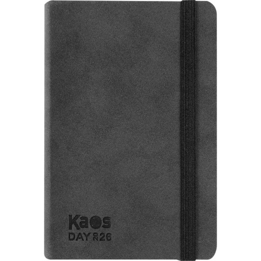 Agenda 12 Mesi 2026 Mini Giornaliera - Kaos Nero | Cloclorinda.it