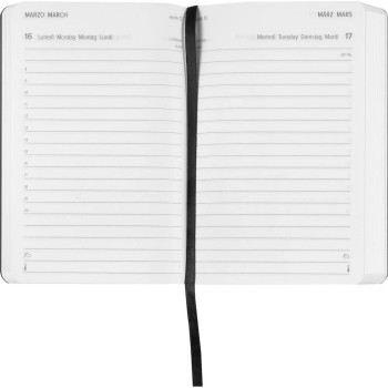 Agenda 12 Mesi 2026 Mini Giornaliera - Kaos Nero | Cloclorinda.it