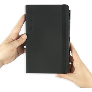 Agenda 12 Mesi 2026 Large Giornaliera - Agende COMIX Nero | Cloclorinda.it