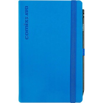 Agenda 12 Mesi 2026 Large Giornaliera - Agende COMIX Blu | Cloclorinda.it