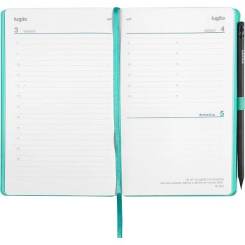 Agenda 12 Mesi 2026 Large Giornaliera - Agende COMIX Tiffany | Cloclorinda.it