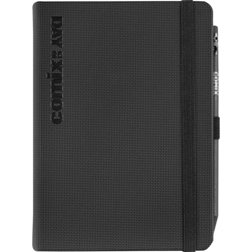 Agenda 12 Mesi 2026 Mini Giornaliera - Agende COMIX Nero | Cloclorinda.it