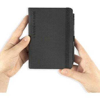 Agenda 12 Mesi 2026 Mini Giornaliera - Agende COMIX Nero | Cloclorinda.it