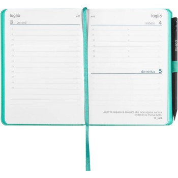 Agenda 12 Mesi 2026 Mini Giornaliera - Agende COMIX Tiffany | Cloclorinda.it