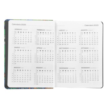 Agenda Giornaliera 12 Mesi 2025 Mini Iris | Cloclorinda.it