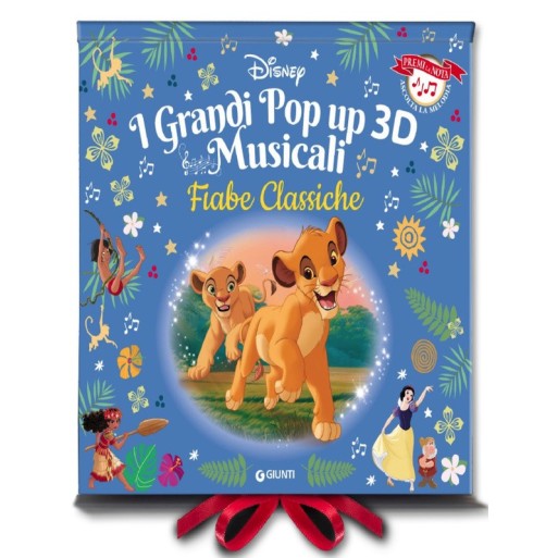 Fiabe classiche Disney. I grandi pop-up 3D musicali. Premi la nota, ascolta la melodia. Ediz. a colori | Cloclorinda.it