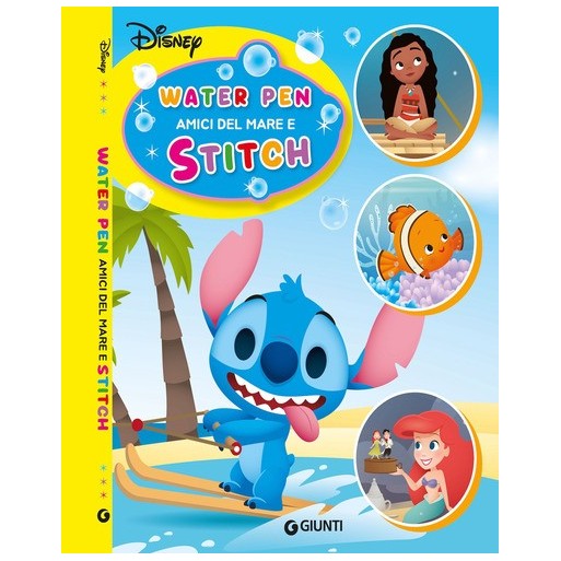 Stitch e amici del mare. Water pen. Ediz. a colori. Con penna ad acqua | Cloclorinda.it